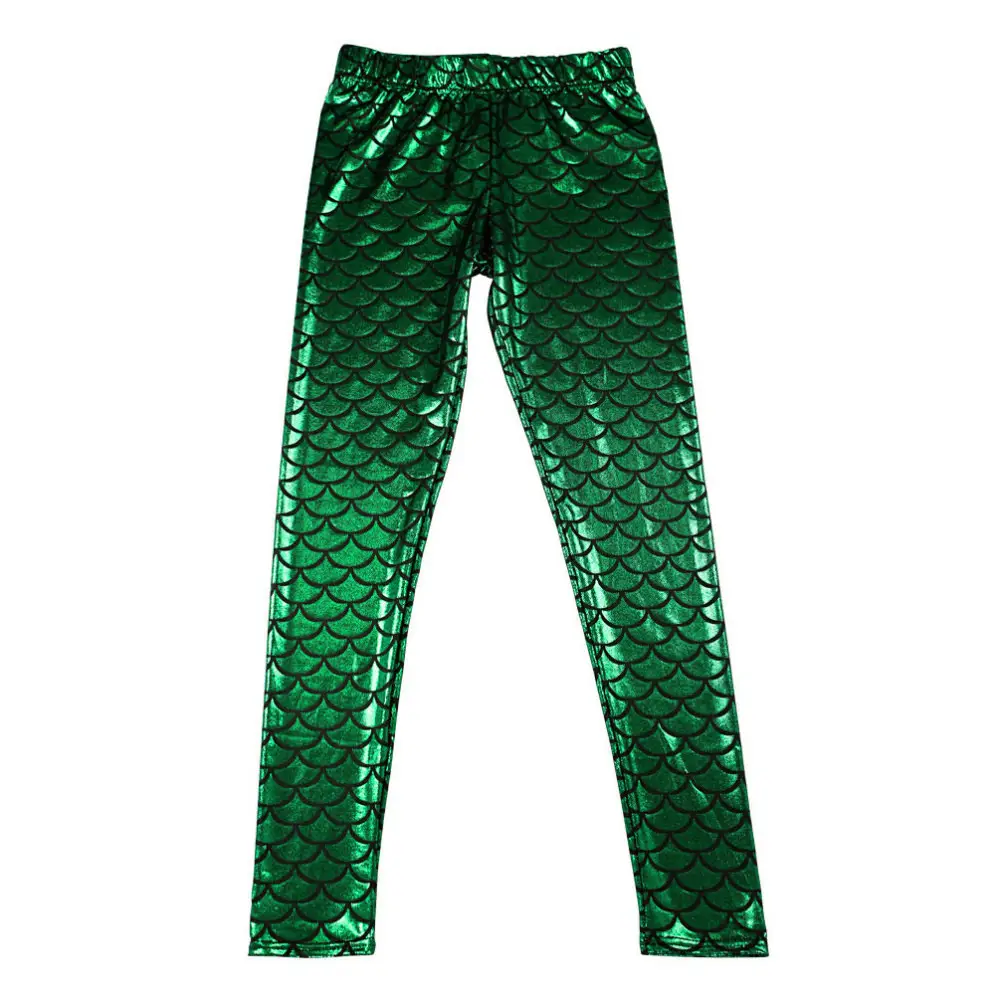 2025 Fish Scale Nine Point Leggings Slimming High Elastic - Image 9