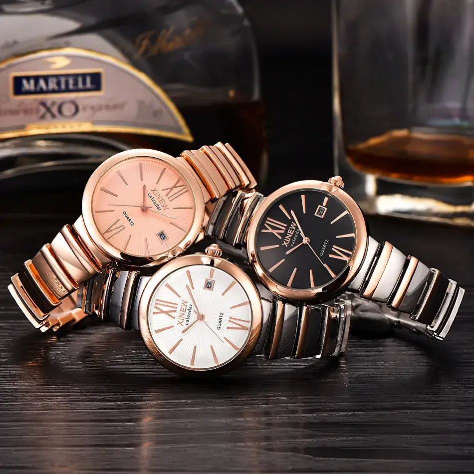 Silver Stainless Steel Women's Bracelet Watch with Round Case - Image 7