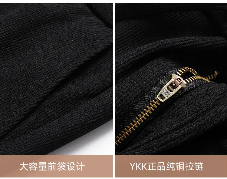 Factory Wholesale Men's Winter Warm Pants Velvet Corduroy — feature 26