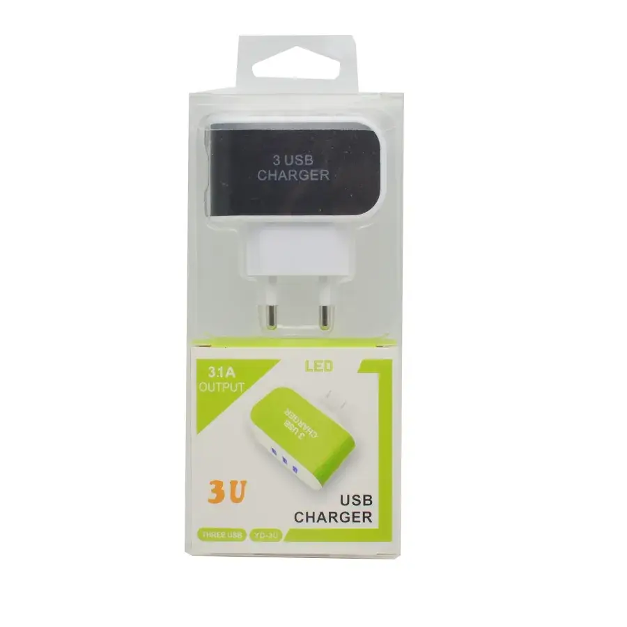 3 Usb Smart Multi-Port USB Charger with LED Light - Image 15