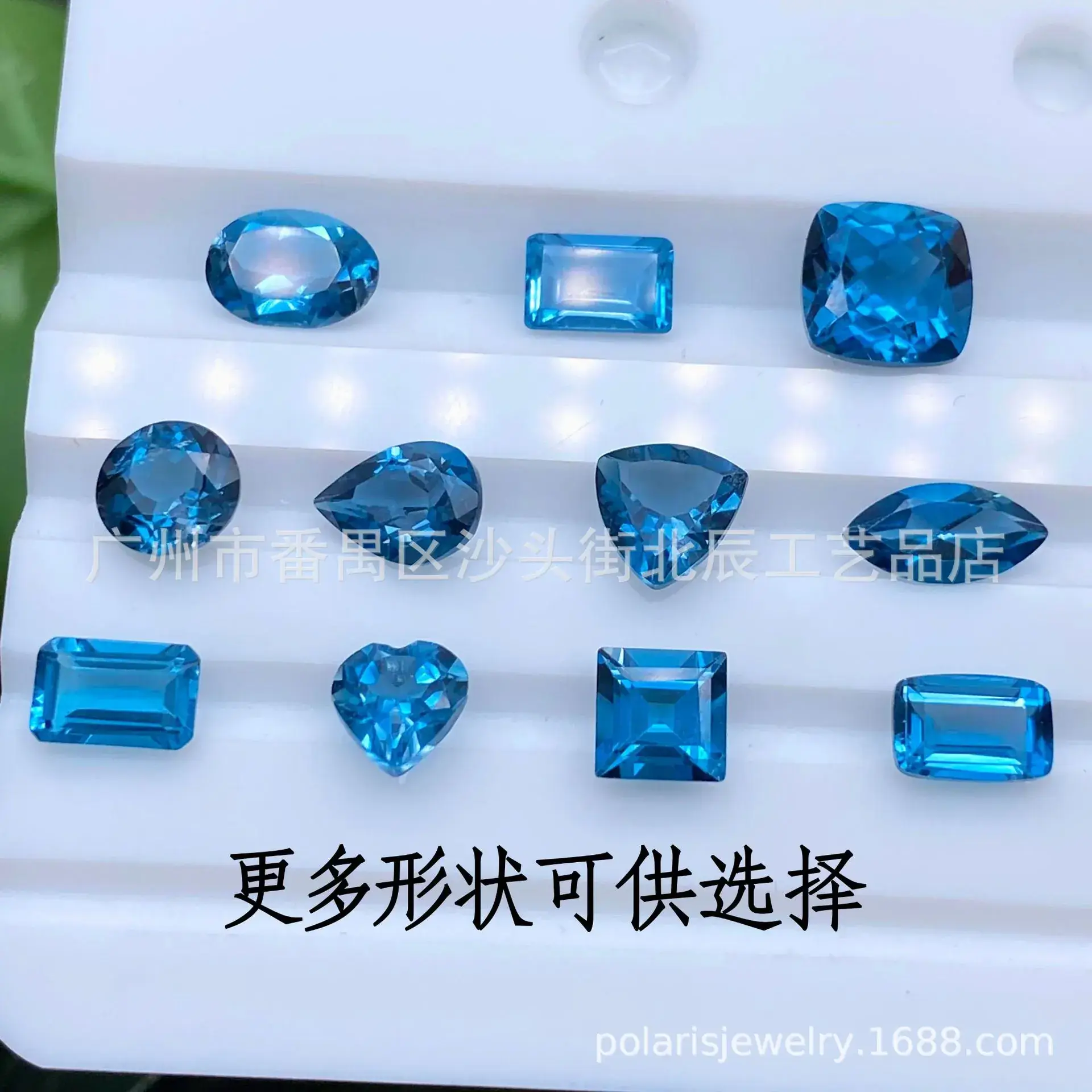 London Blue Crystal Round 2.0-10.0mm Topaz Gemstone - Image 6