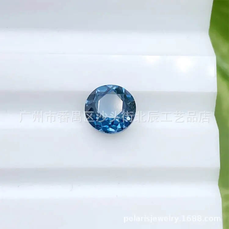 London Blue Crystal Round 2.0-10.0mm Topaz Gemstone — feature 4
