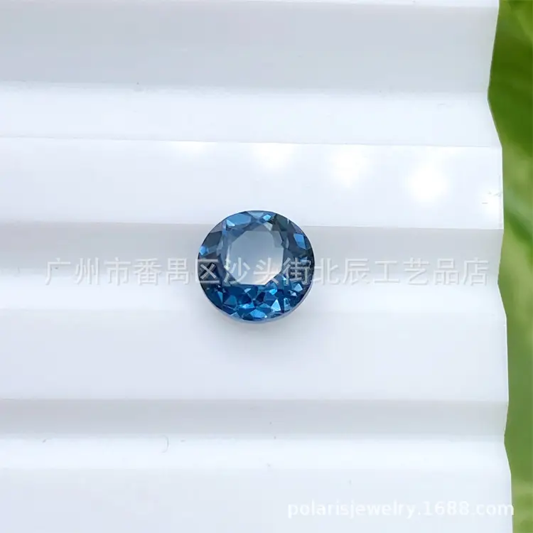 London Blue Crystal Round 2.0-10.0mm Topaz Gemstone — feature 5