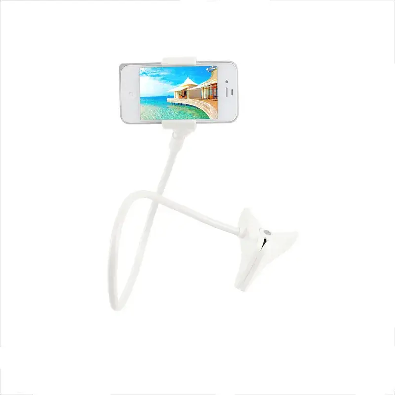 Cross-Country Lazy Phone Bracket Plastic Double Clip Metal Bolt Rotating Creative Bedside Desktop Universal - Image 13