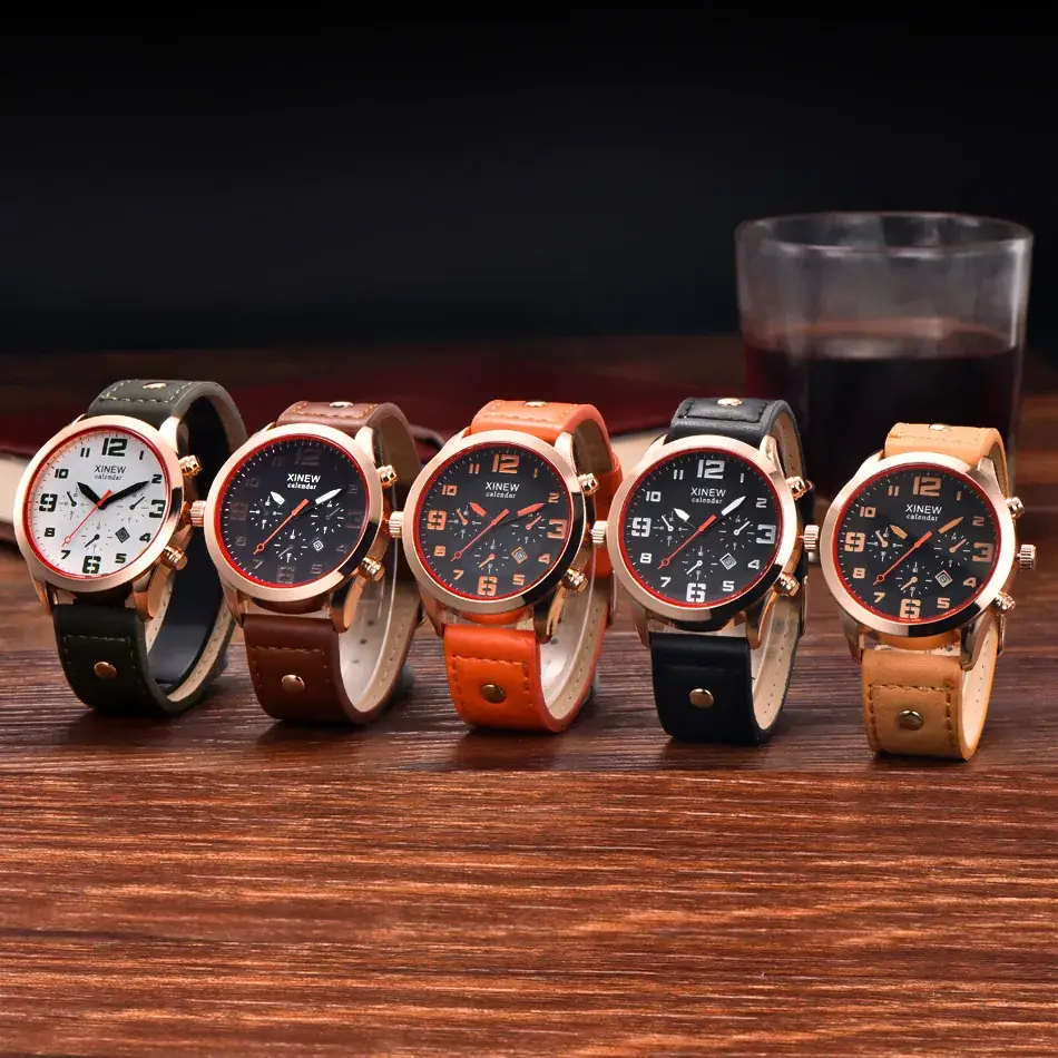 Men's Quartz Watches with Stylish Belts - Image 11
