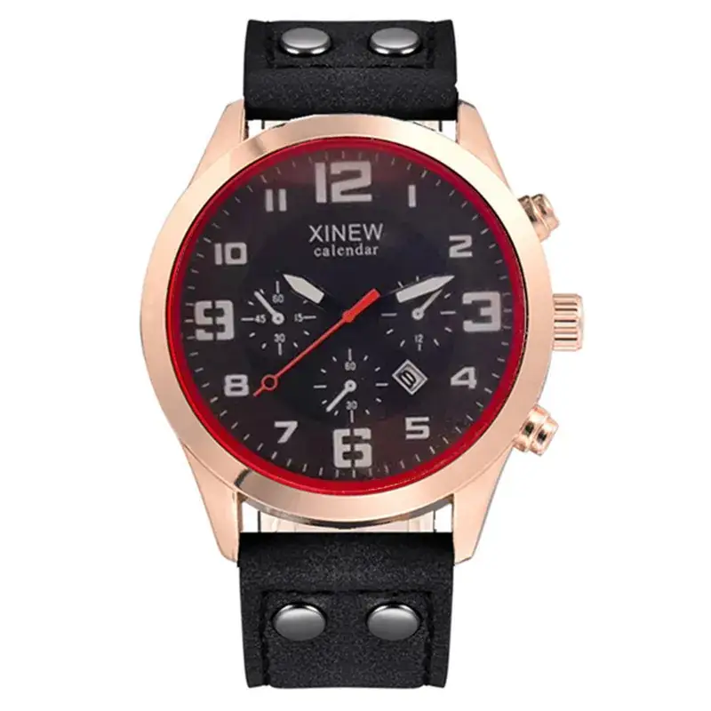 Men's Quartz Watches with Stylish Belts - Image 2