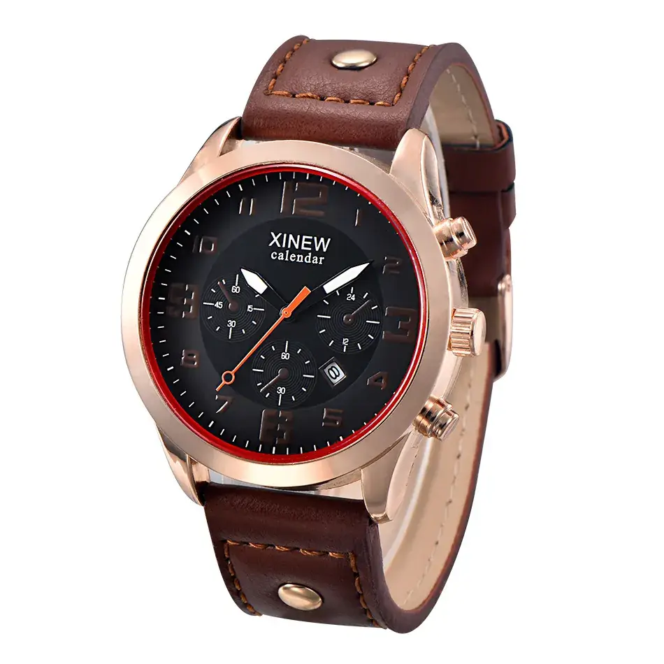 Men's Quartz Watches with Stylish Belts - Image 4