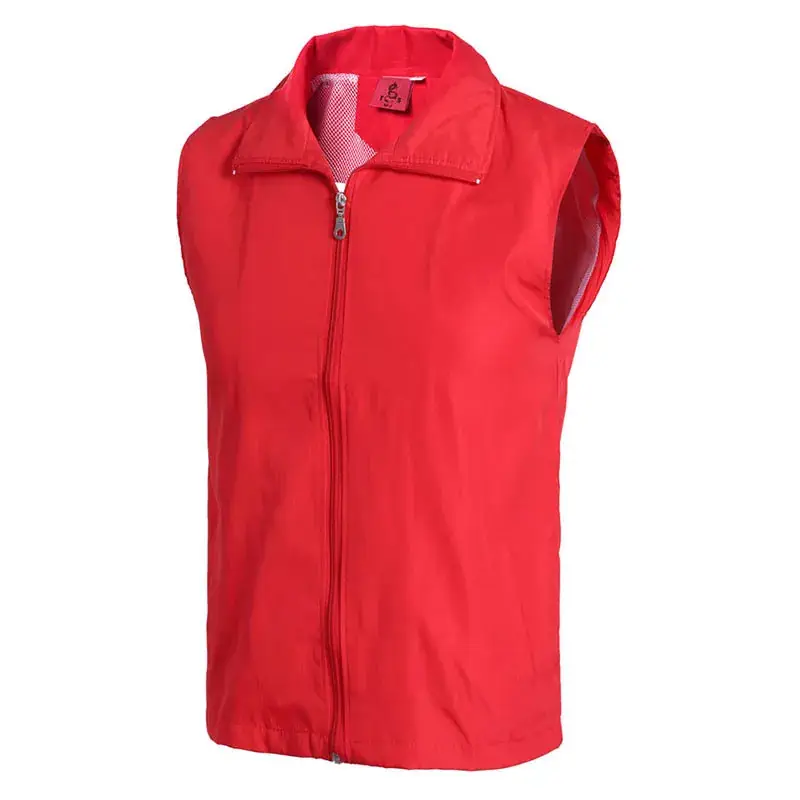 Neoprene Vest Neon Full Zip Vest Red - Image 14
