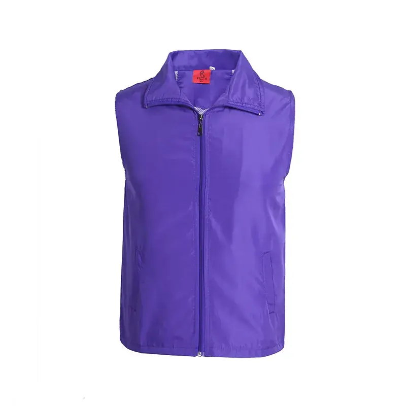 Neoprene Vest Neon Full Zip Vest Red - Image 10