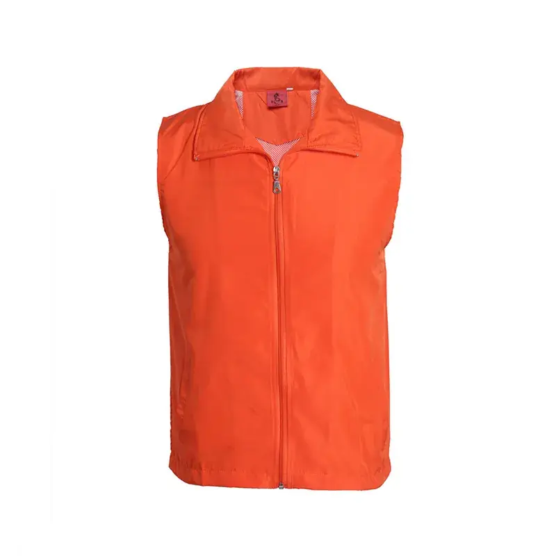 Neoprene Vest Neon Full Zip Vest Red - Image 12