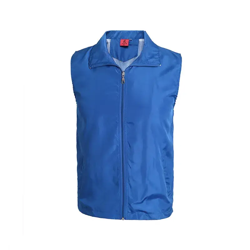 Neoprene Vest Neon Full Zip Vest Red - Image 4