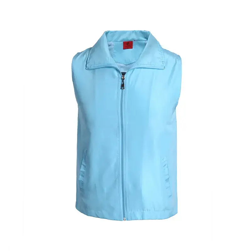 Neoprene Vest Neon Full Zip Vest Red - Image 7