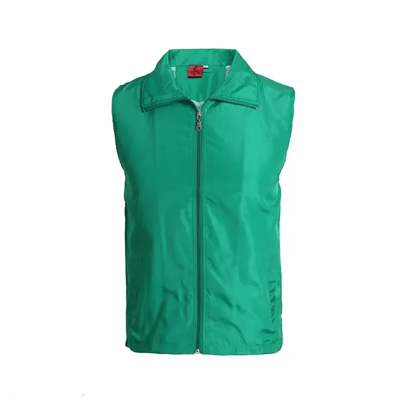 Neoprene Vest Neon Full Zip Vest Red - Image 9