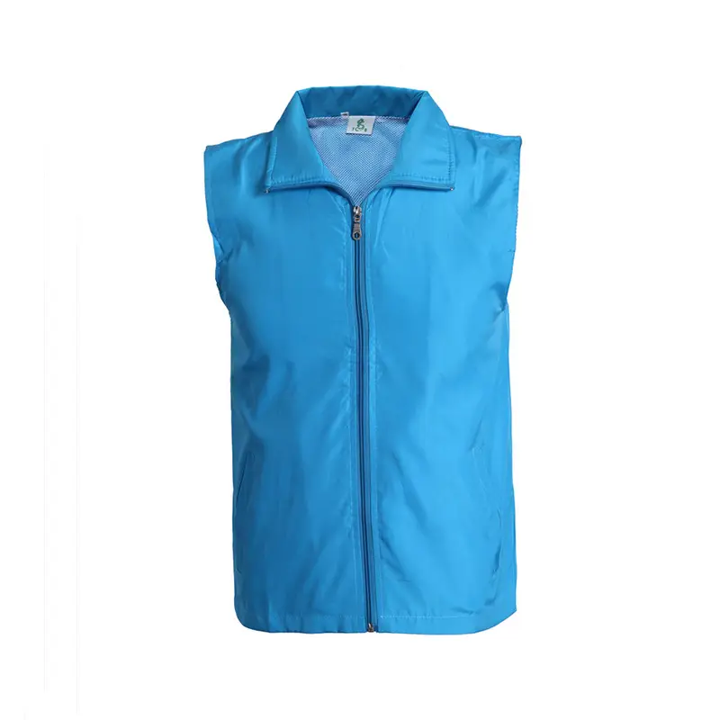 Purple Full Zip Vest for Men - Image 8