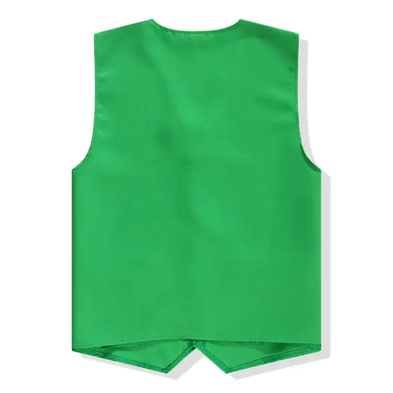 Men's White Single Breasted Vest for Men - Image 13