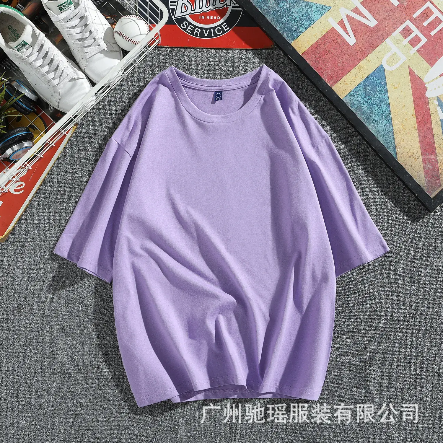 Women Cotton T-Shirt Navy Blue Half Sleeve Summer Wear