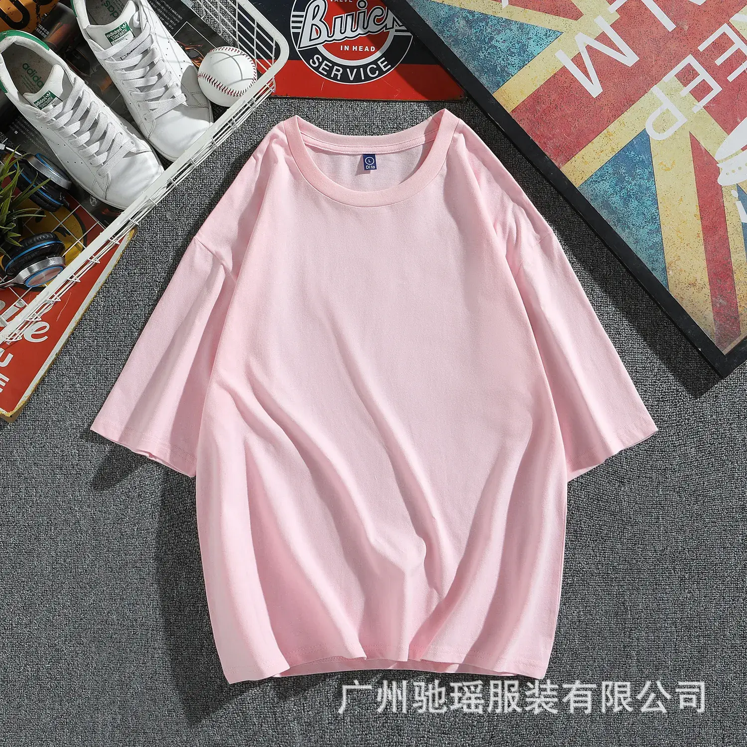 Women Cotton T-Shirt Navy Blue Half Sleeve Summer Wear