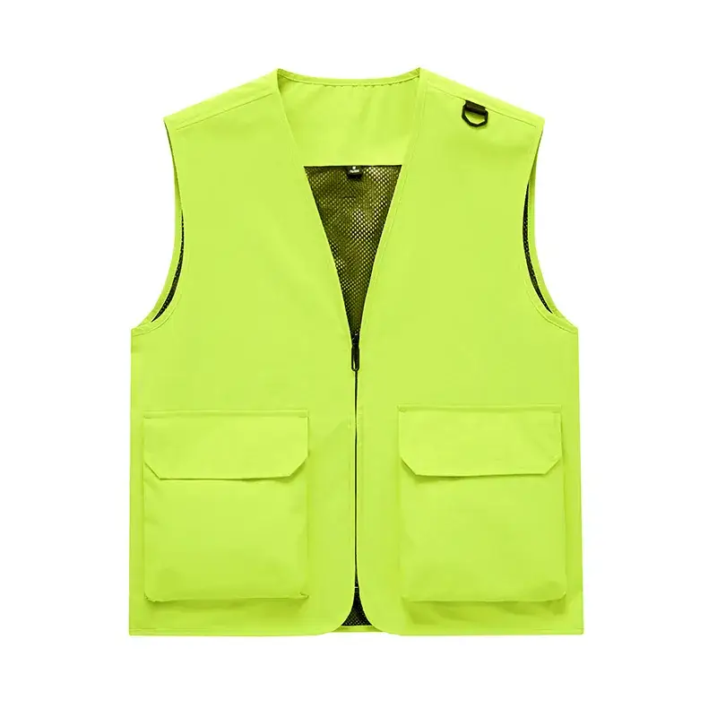 Pink Multi-Pocket Vest for Volunteers & Catering Staff - Image 10