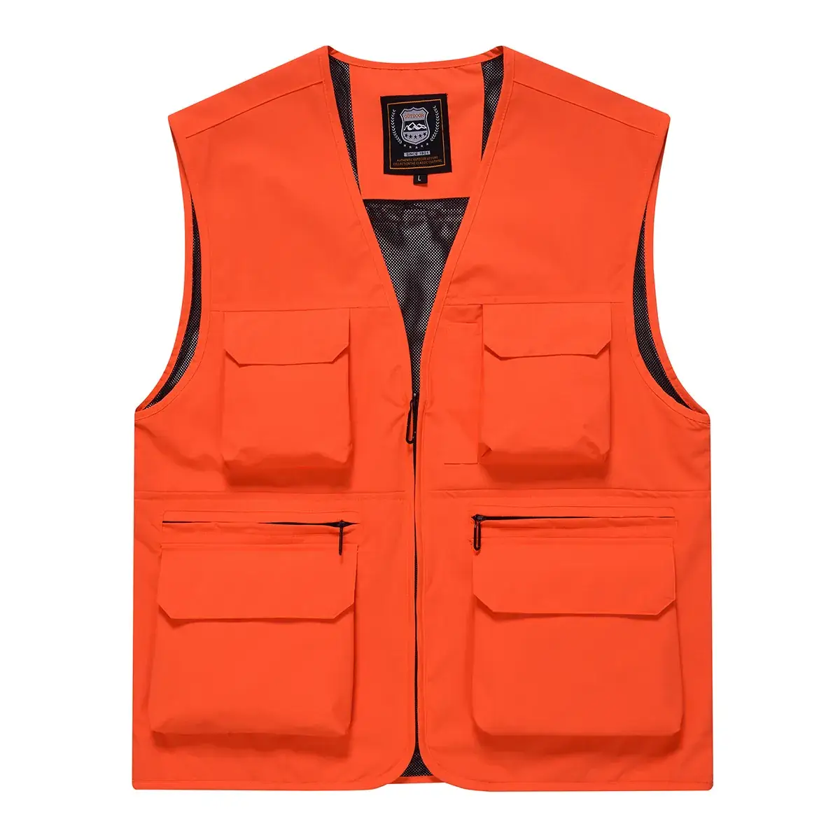 Pink Multi-Pocket Vest for Volunteers & Catering Staff - Image 18