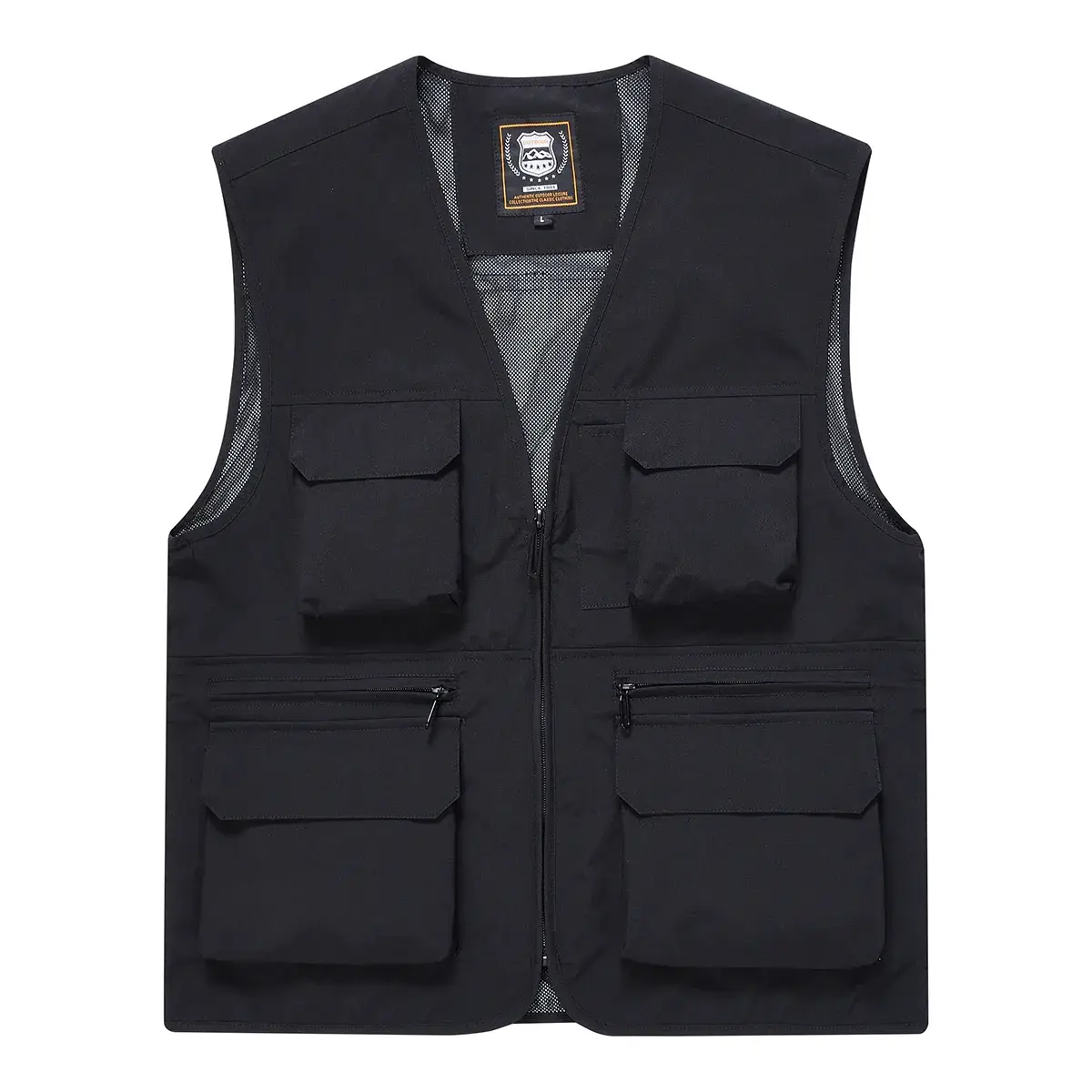 Pink Multi-Pocket Vest for Volunteers & Catering Staff - Image 20