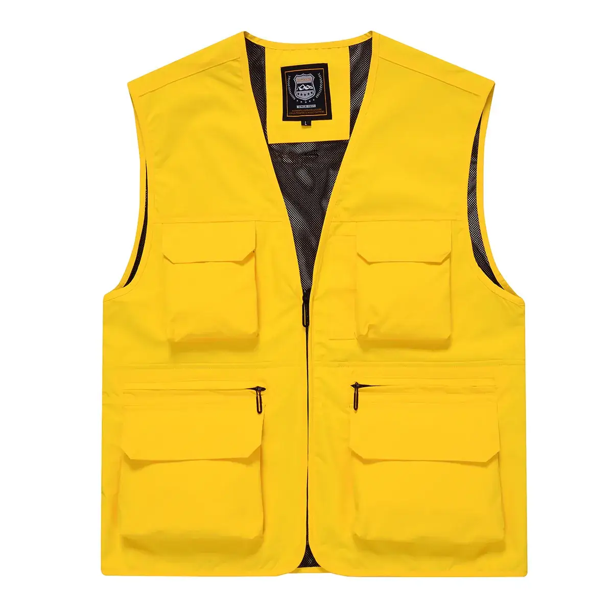 Pink Multi-Pocket Vest for Volunteers & Catering Staff - Image 25
