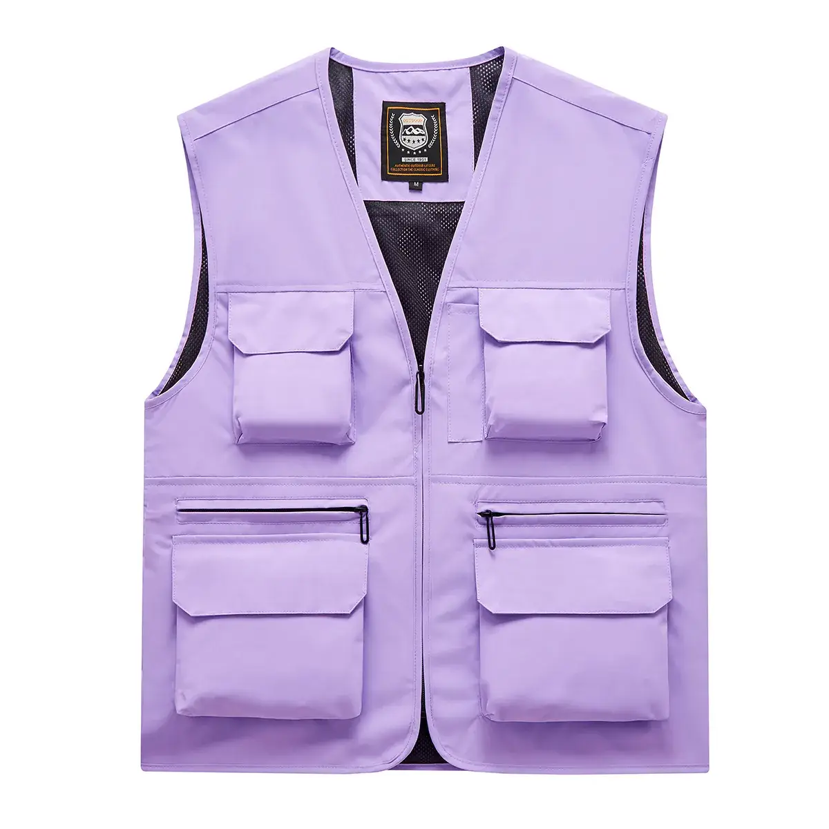 Pink Multi-Pocket Vest for Volunteers & Catering Staff - Image 26