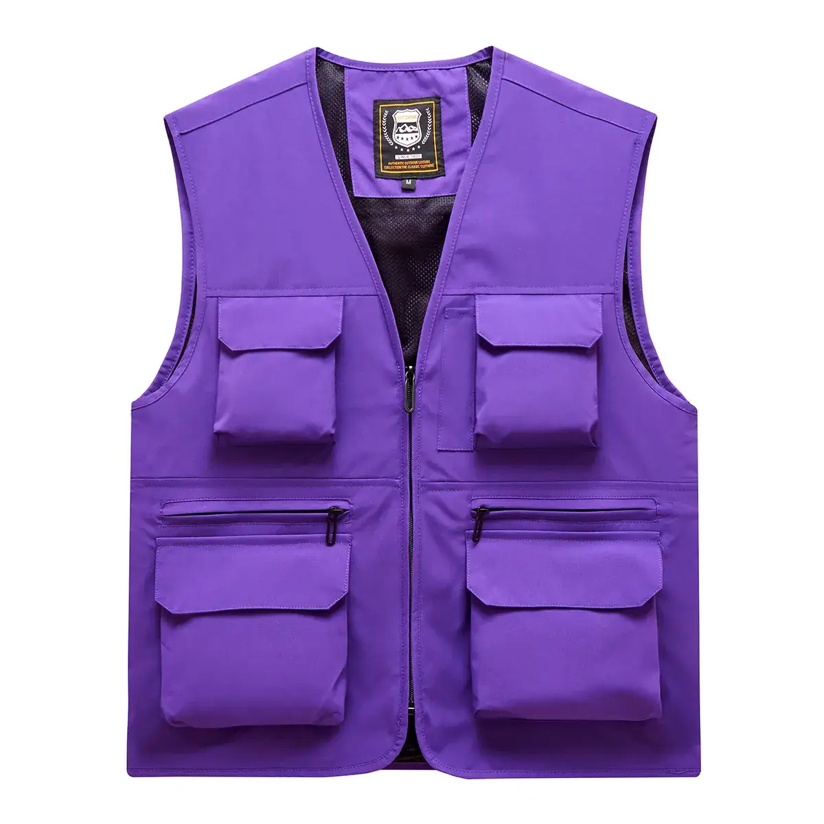 Pink Multi-Pocket Vest for Volunteers & Catering Staff - Image 28