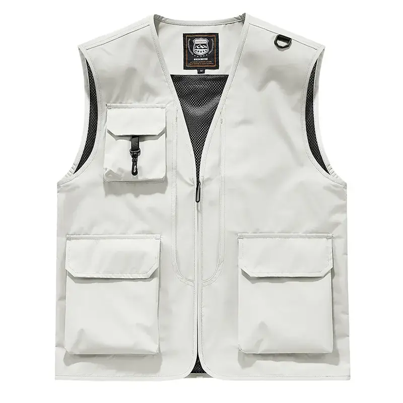 Pink Multi-Pocket Vest for Volunteers & Catering Staff - Image 34