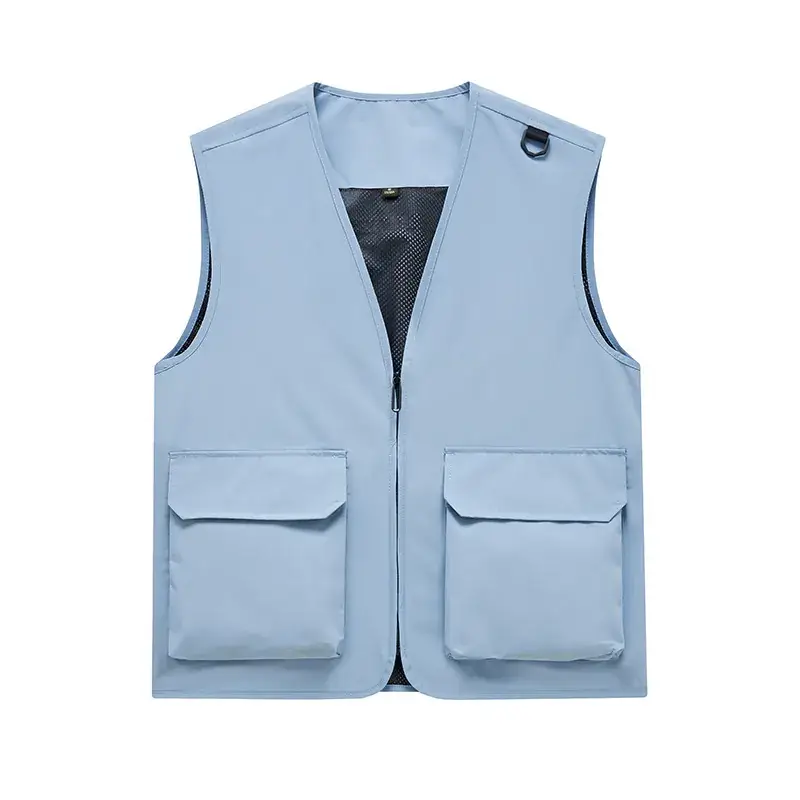 Pink Multi-Pocket Vest for Volunteers & Catering Staff - Image 6