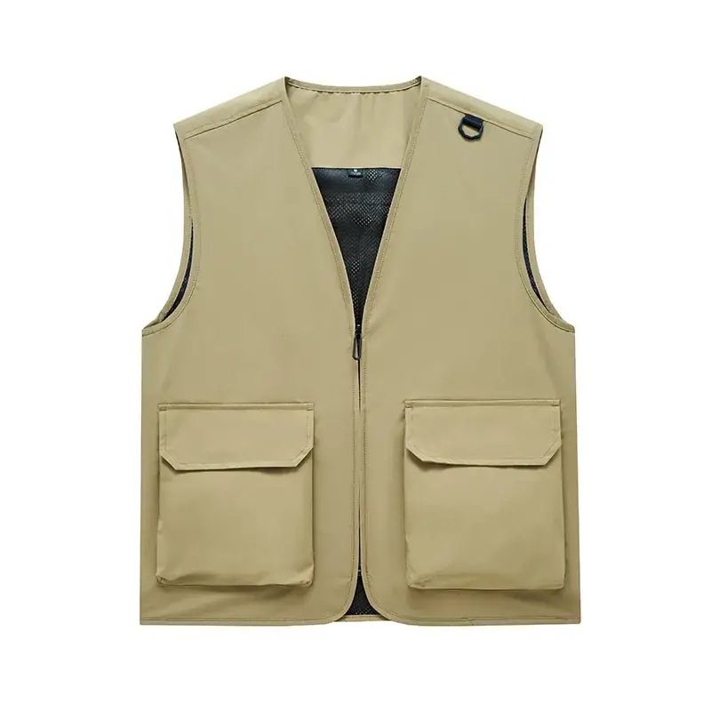 Pink Multi-Pocket Vest for Volunteers & Catering Staff - Image 8