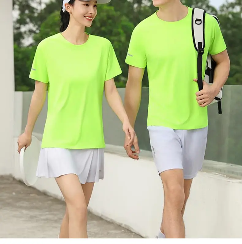 Men Blue Cotton Crewneck T-Shirt Short Sleeve Menswear — feature 20