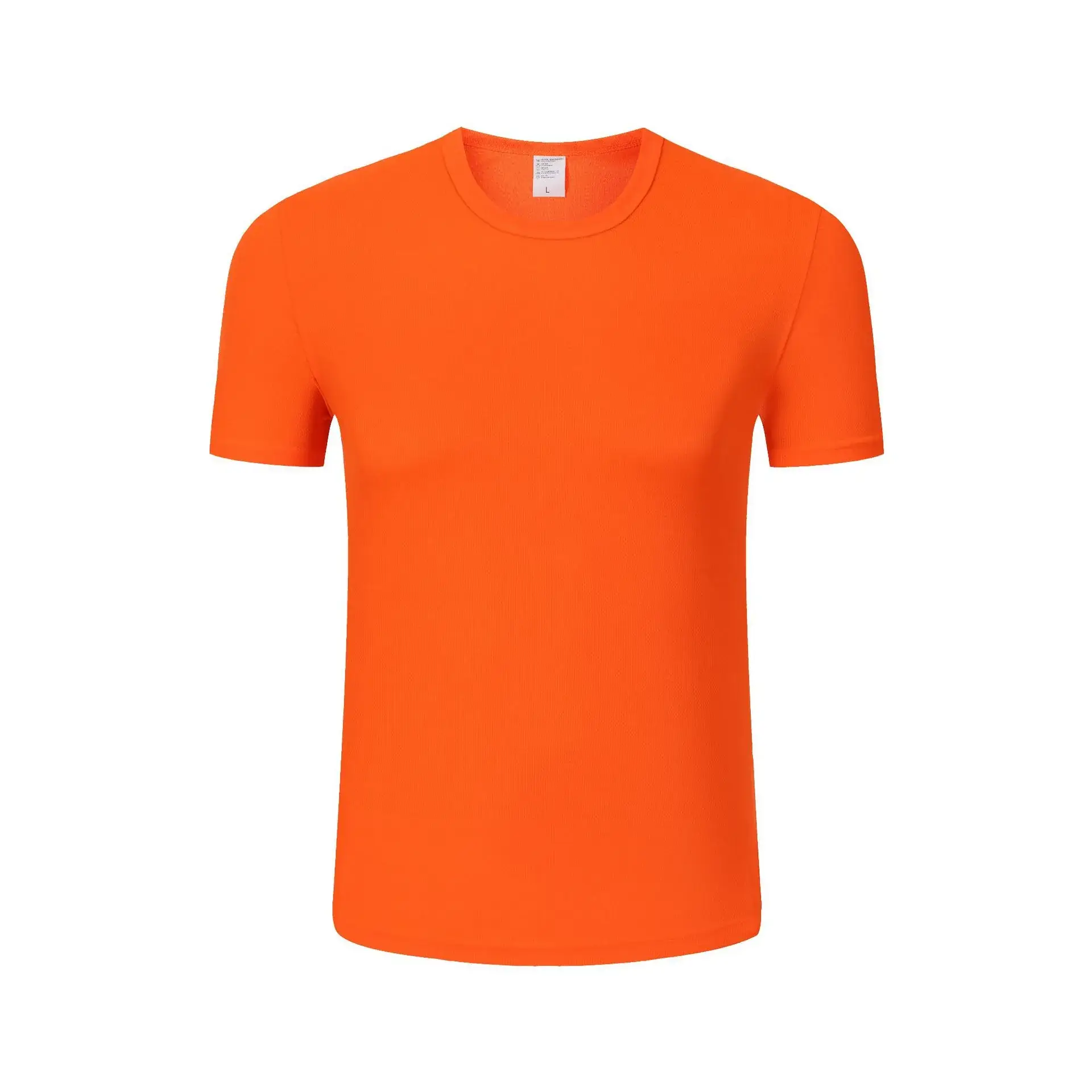 Men Blue Cotton Crewneck T-Shirt Short Sleeve Menswear - Image 10