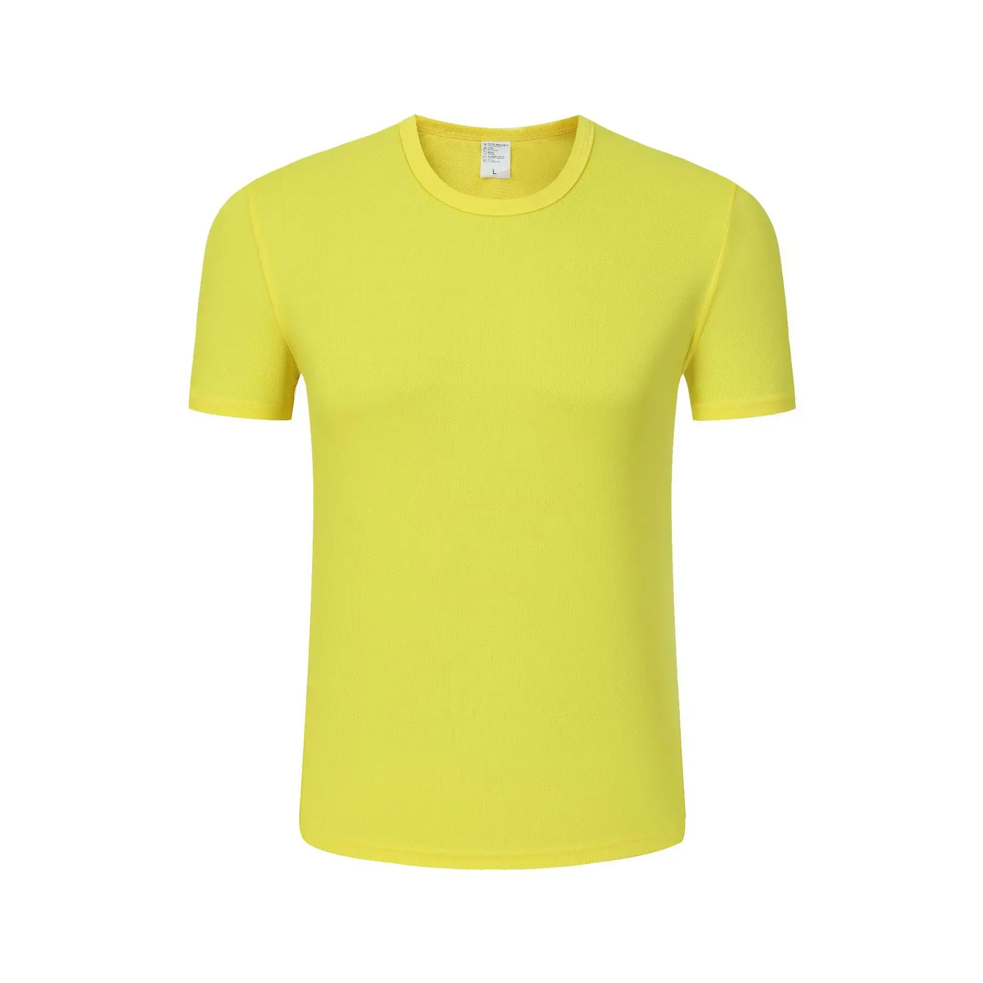 Men Blue Cotton Crewneck T-Shirt Short Sleeve Menswear - Image 12