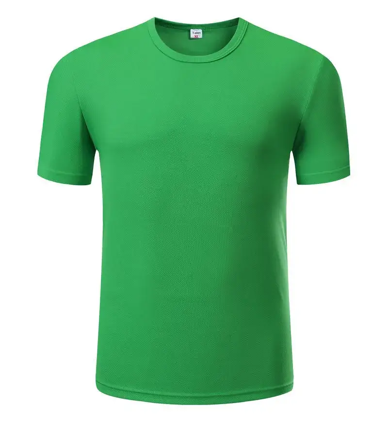 Men Blue Cotton Crewneck T-Shirt Short Sleeve Menswear - Image 6