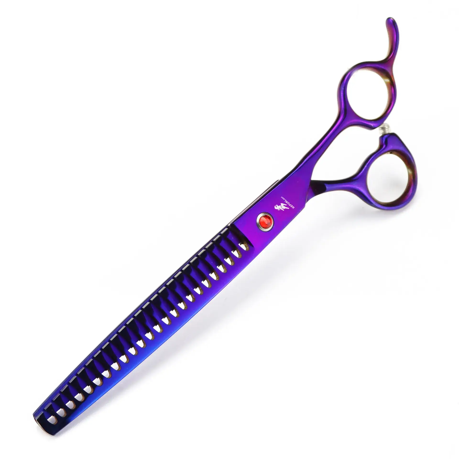 7.5 Inch Blue Neptsen Pet Hair Scissors - Image 5
