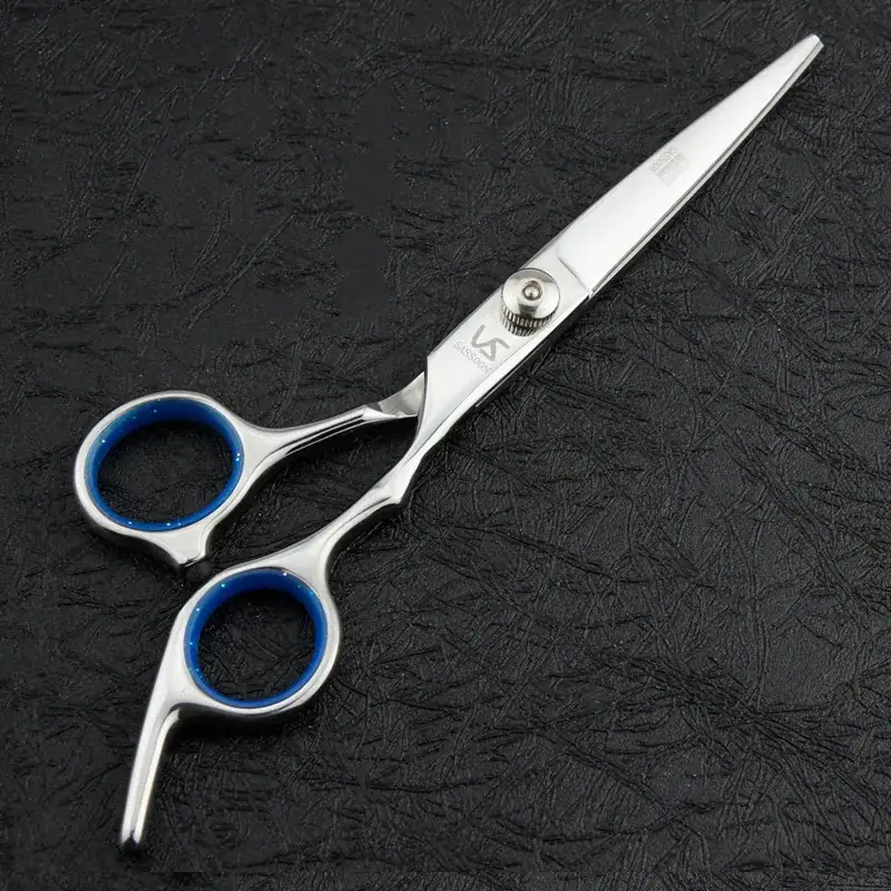 Haircut Tools Set with Blue Scissors and Pink Brush - Image 12