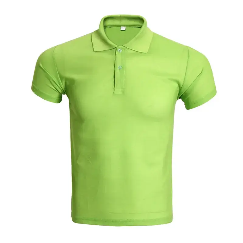 Men's Black Polo T-Shirt Short Sleeve Work Wear - Image 7