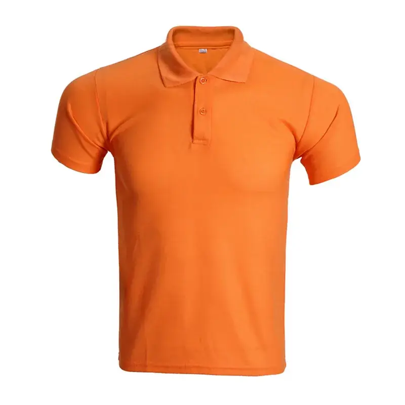 Men's Black Polo T-Shirt Short Sleeve Work Wear - Image 9