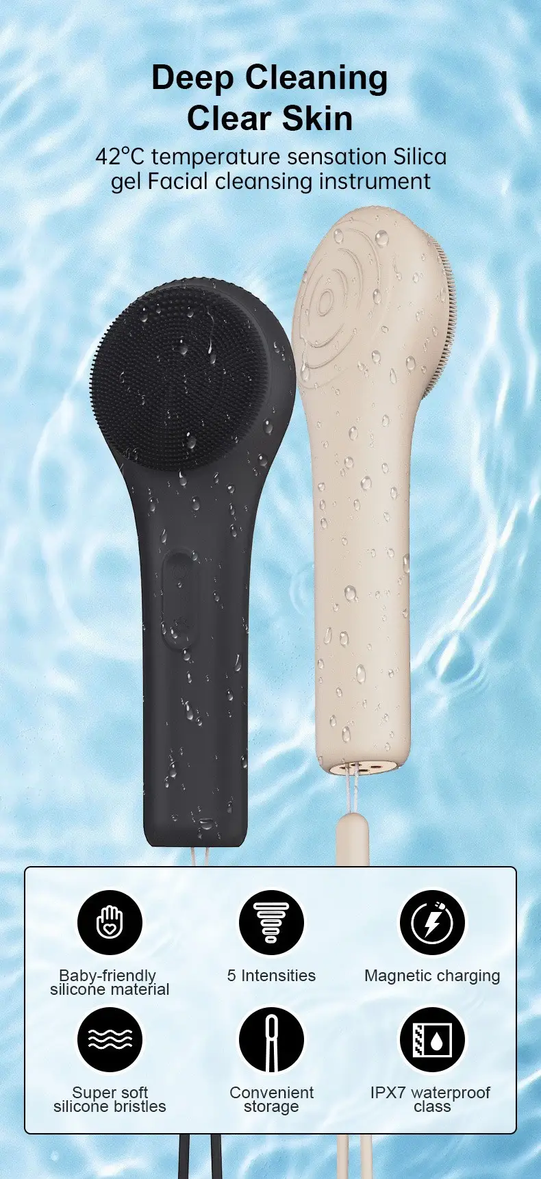 Ultrasonic Facial Cleanser for Skin Purification — feature 16
