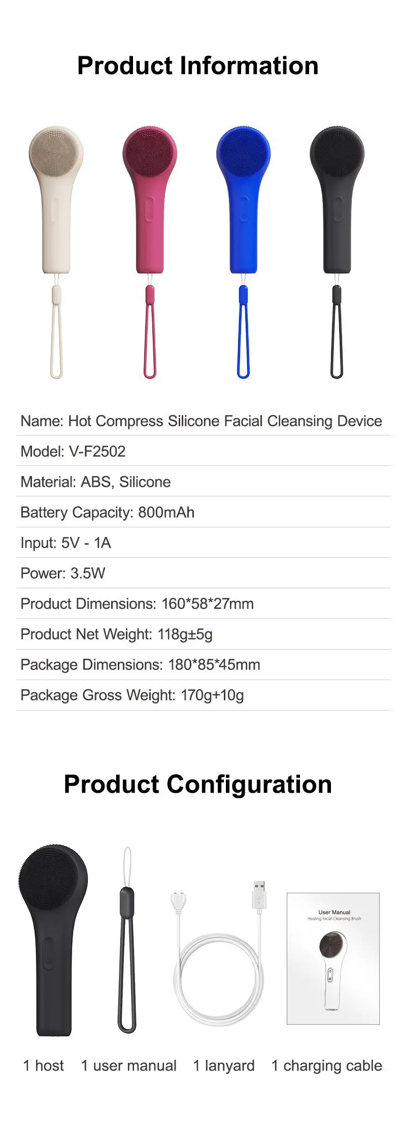 Ultrasonic Facial Cleanser for Skin Purification — feature 20