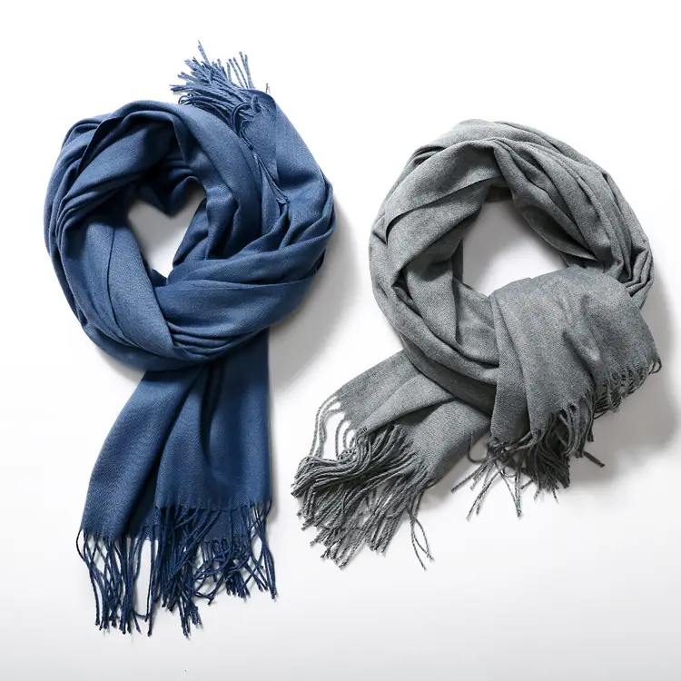 Women's Grey Korean Scarf Summer Air Conditioning Office Multi-functional Long Scarf - Image 13