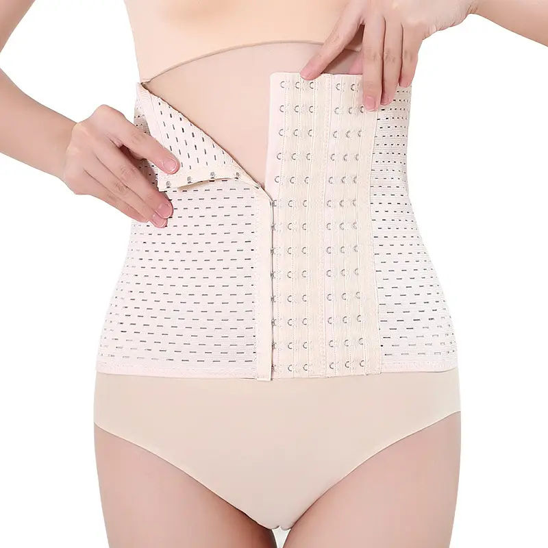 Black Hollow Belly Belt 25cm Postpartum Binding Belt