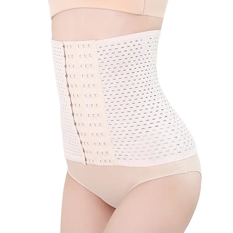 Black Hollow Belly Belt 25cm Postpartum Binding Belt