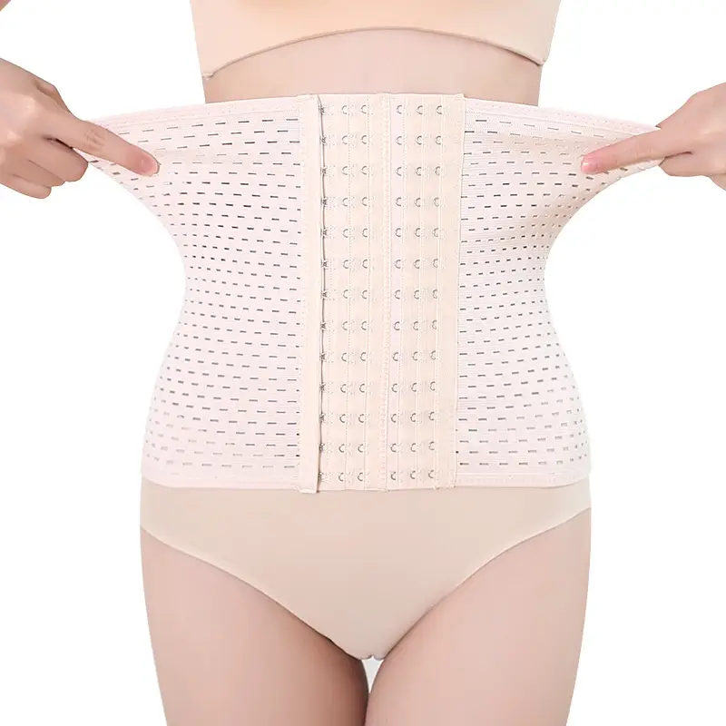 Black Hollow Belly Belt 25cm Postpartum Binding Belt