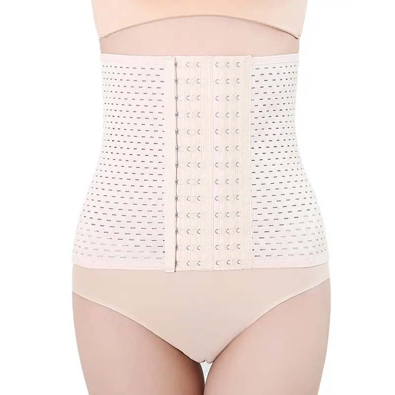Black Hollow Belly Belt 25cm Postpartum Binding Belt