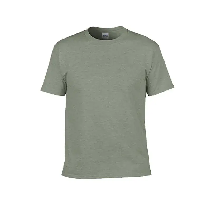Gildan Cotton Round Neck T-Shirt 100 Cotton Orange - Image 12