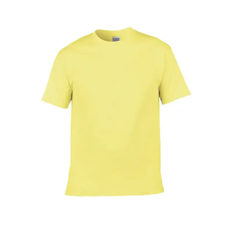 Gildan Cotton Round Neck T-Shirt 100 Cotton Orange - Image 13