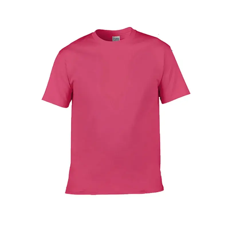 Gildan Cotton Round Neck T-Shirt 100 Cotton Orange - Image 18