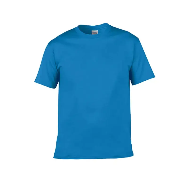 Gildan Cotton Round Neck T-Shirt 100 Cotton Orange - Image 19