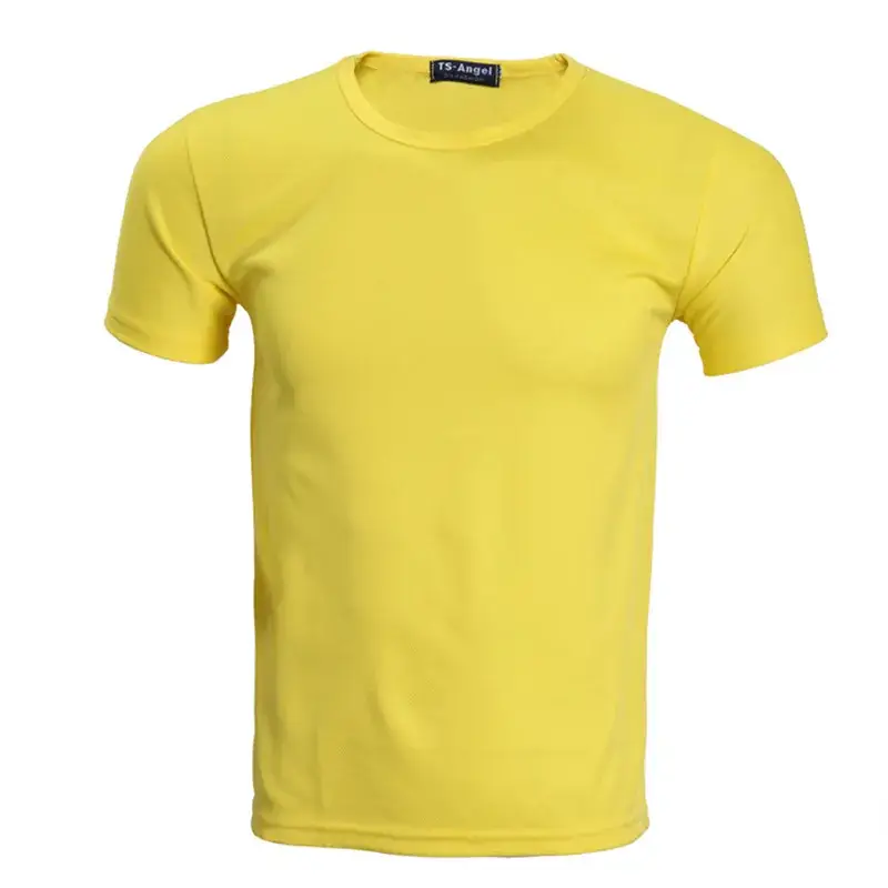 Men Light Blue Jersey T-Shirt Large Medium